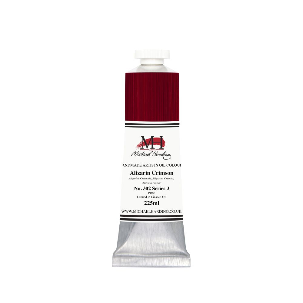 Michael Harding Oil Paint Alizarin Crimson 225ml