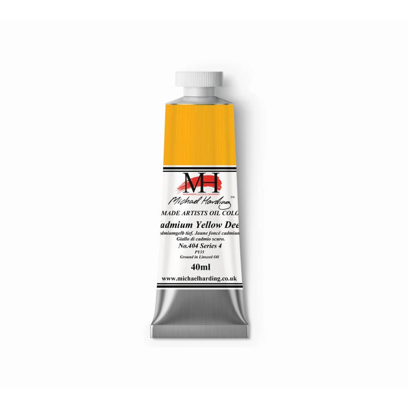 Michael Harding Oil Paint Cadmium Yellow Deep 40ml