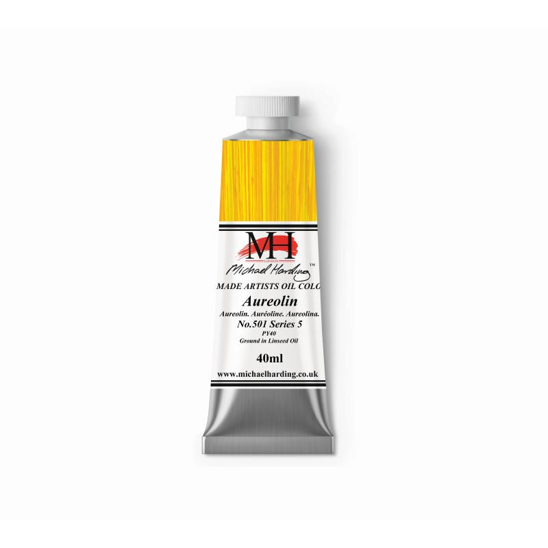 Michael Harding Oil Paint Cobalt Yellow (Aureolin) 40ml