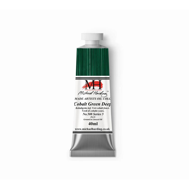 Michael Harding Oil Paint Cobalt Green Deep 40ml