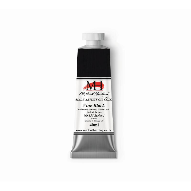 Michael Harding Oil Paint Vine Black 40ml