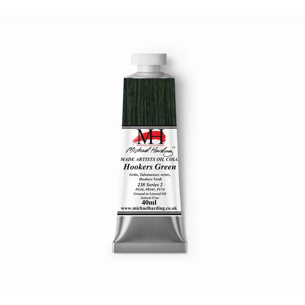 Michael Harding Oil Paint Hookers Green 40ml