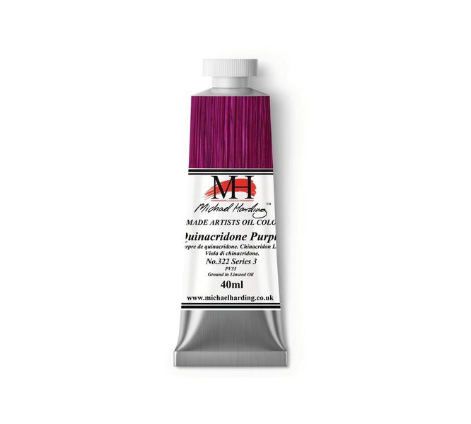 Michael Harding Oil Paint Quinacridone Purple 40ml