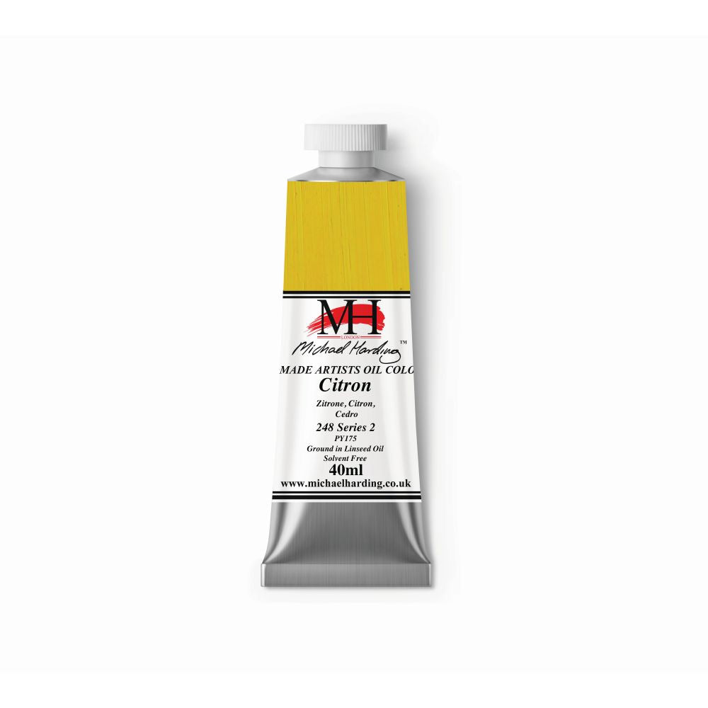 Michael Harding Oil Paint Citron 40ml
