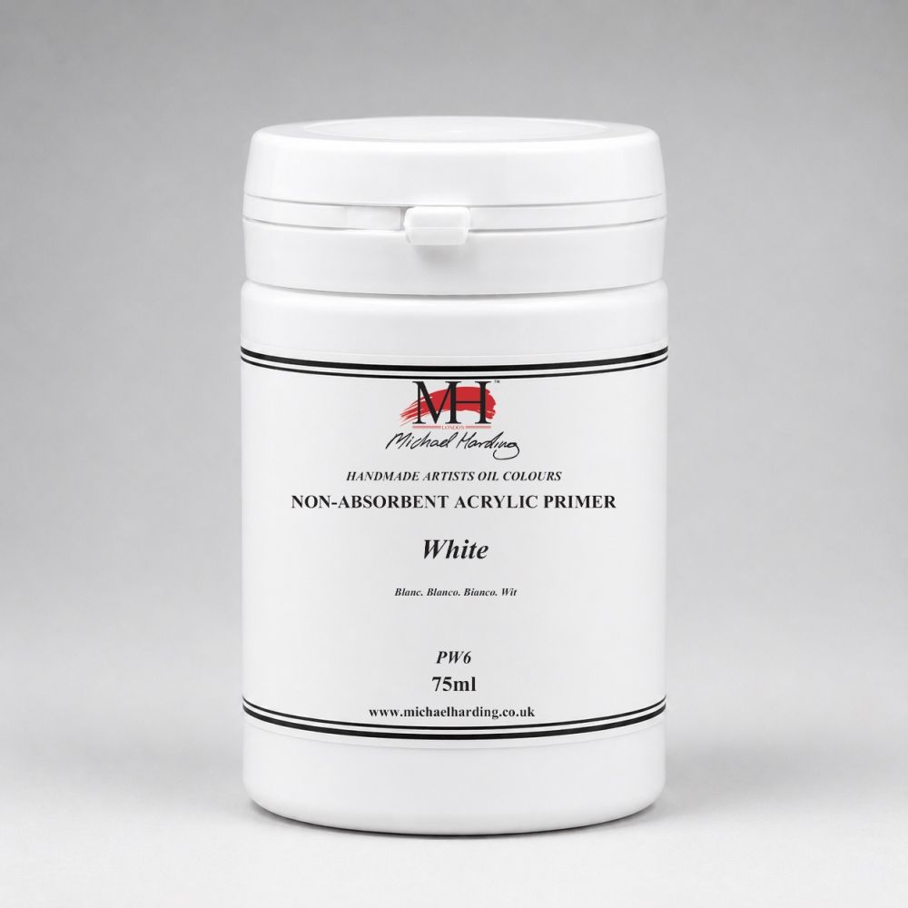 Michael Harding Oil Medium NON-ABSORBENT ACRYLIC PRIMER WHITE