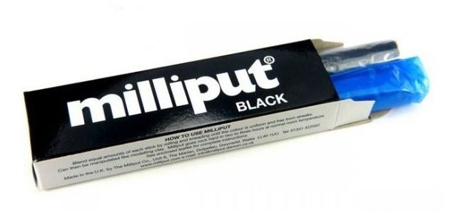 Milliput Epoxy Putty Black 113.4g