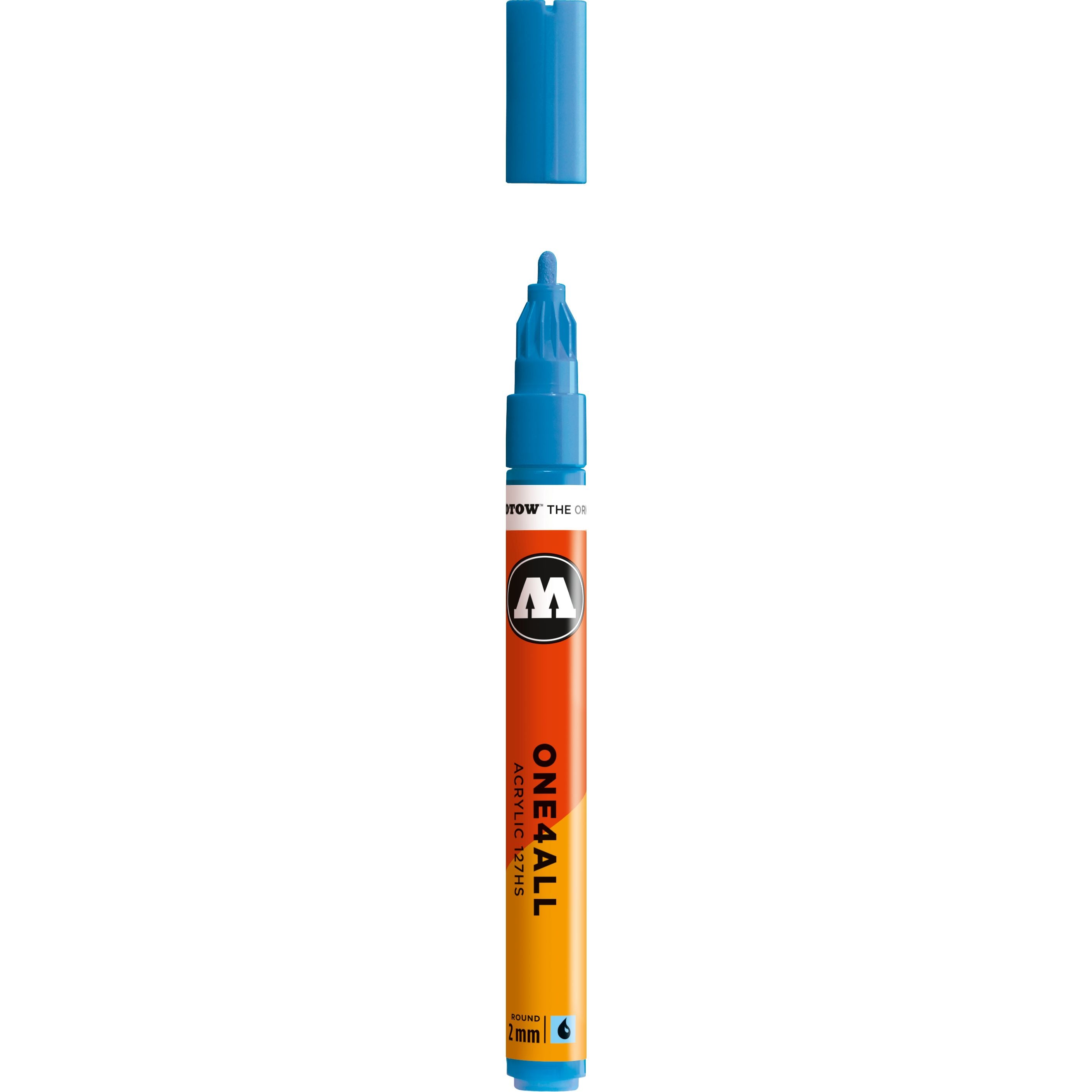 Molotow One4All Paint Marker #161 Shock Blue Middle