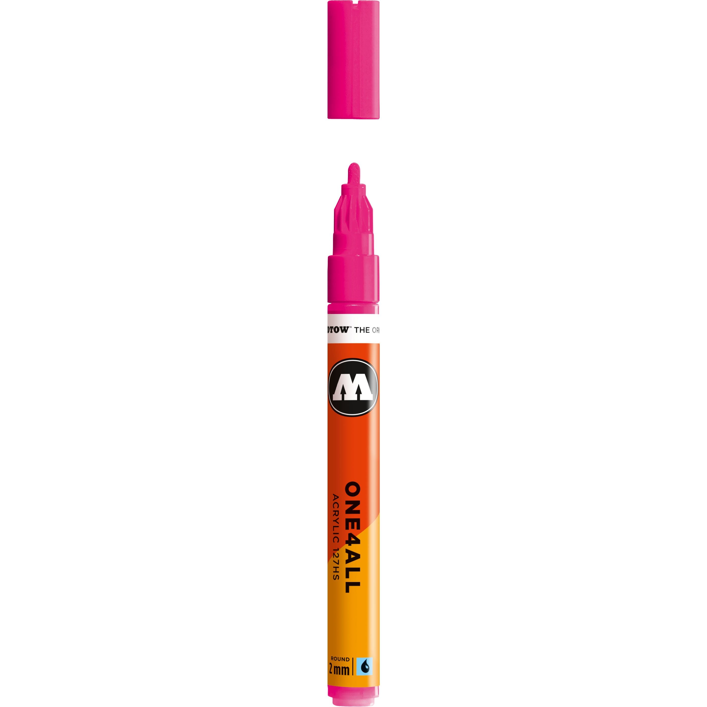 Molotow One4All Paint Marker #217 Neon Pink Fluorescent