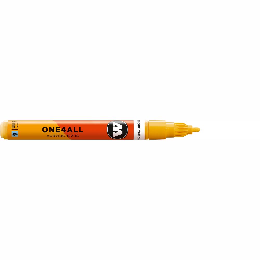Molotow One4All Paint Marker #258 Mustard Yellow 2mm