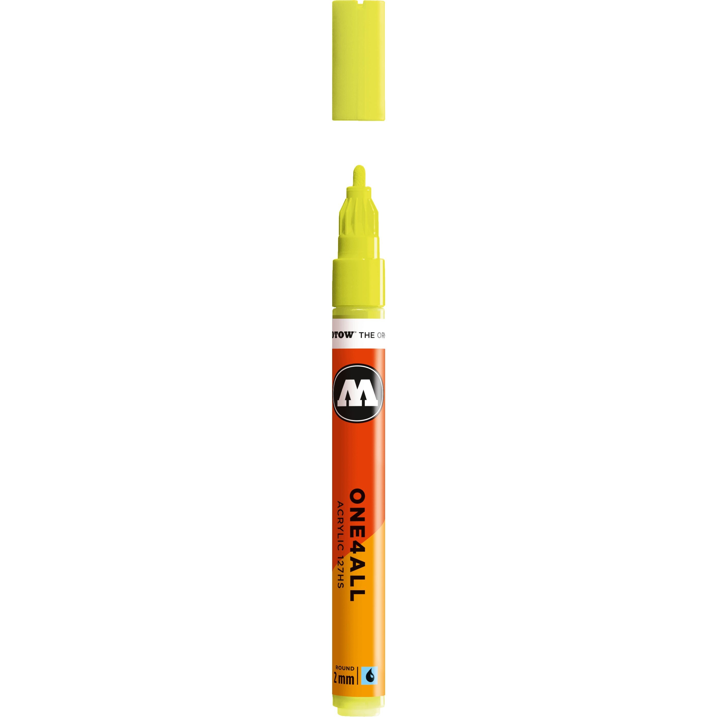 Molotow One4All Paint Marker #263 Neon Green Light Fluorescent