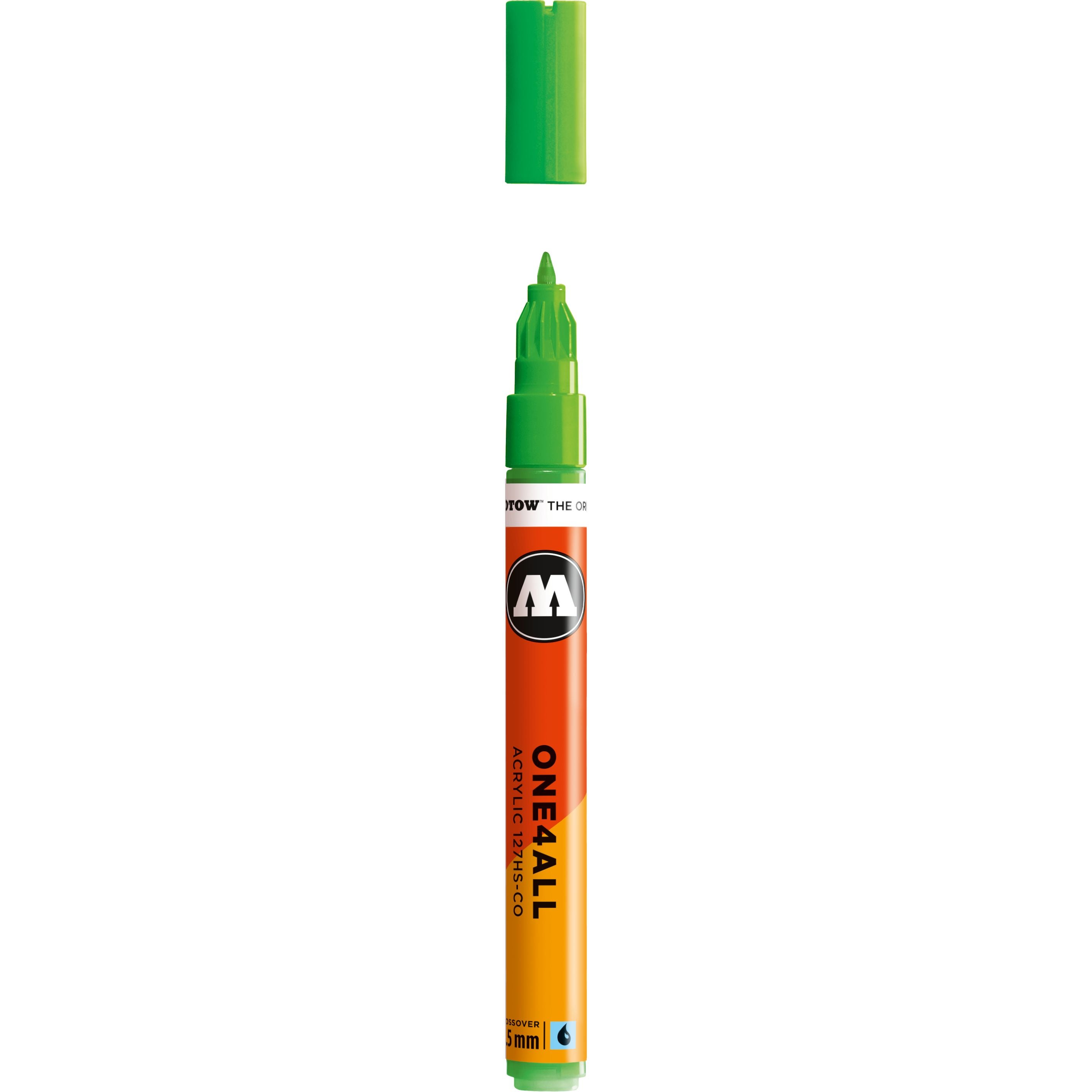 Molotow One4All Paint Marker #219 Neon Green Fluorescent