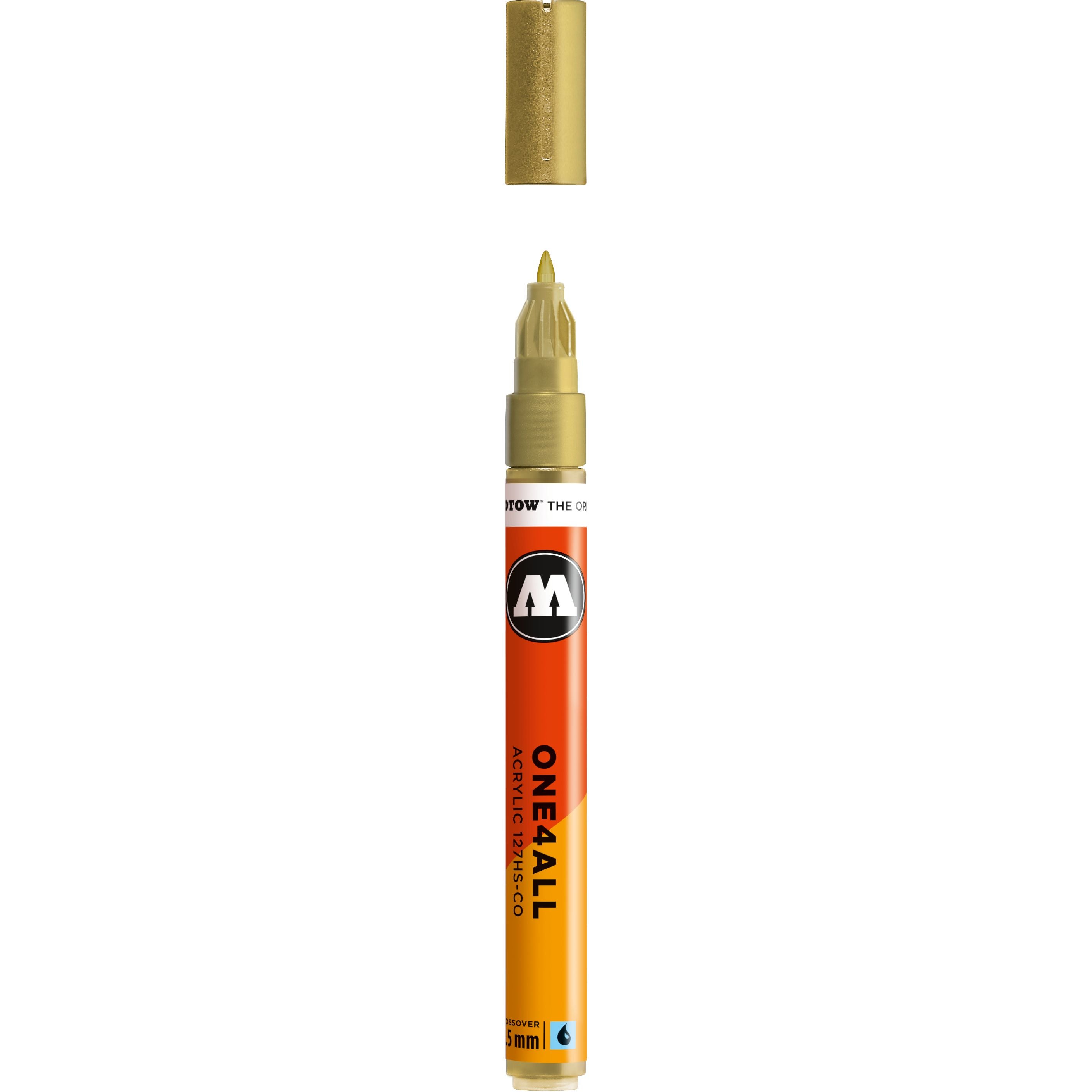 Molotow One4All Paint Marker #228 Metallic Gold