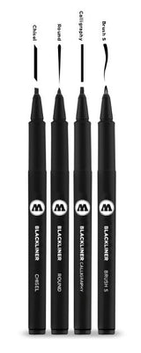 Molotow Blackliner Pen #3 Set 4 SET