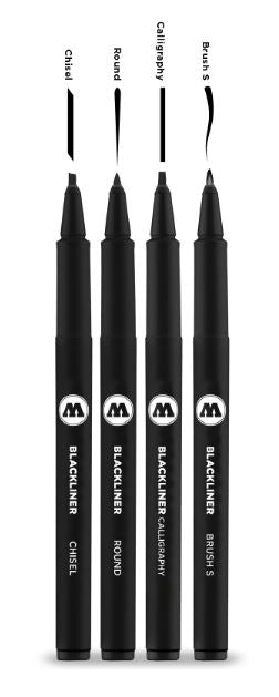Molotow Blackliner Pen #3 Set 4 SET