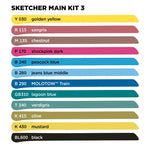 Molotow Sketcher Marker Main Kit 3 Set 12 SET