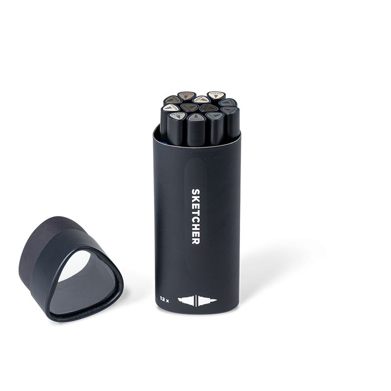 Molotow Sketcher Marker Grey Kit 1 Set 12 SET