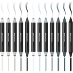Molotow Sketcher Marker Grey Kit 2 Set 12 SET