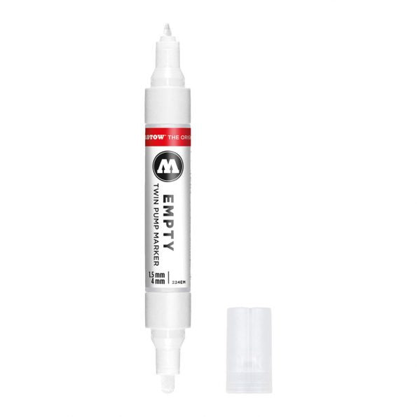 MOLOTOW EMPTY MARKER TWIN TIP