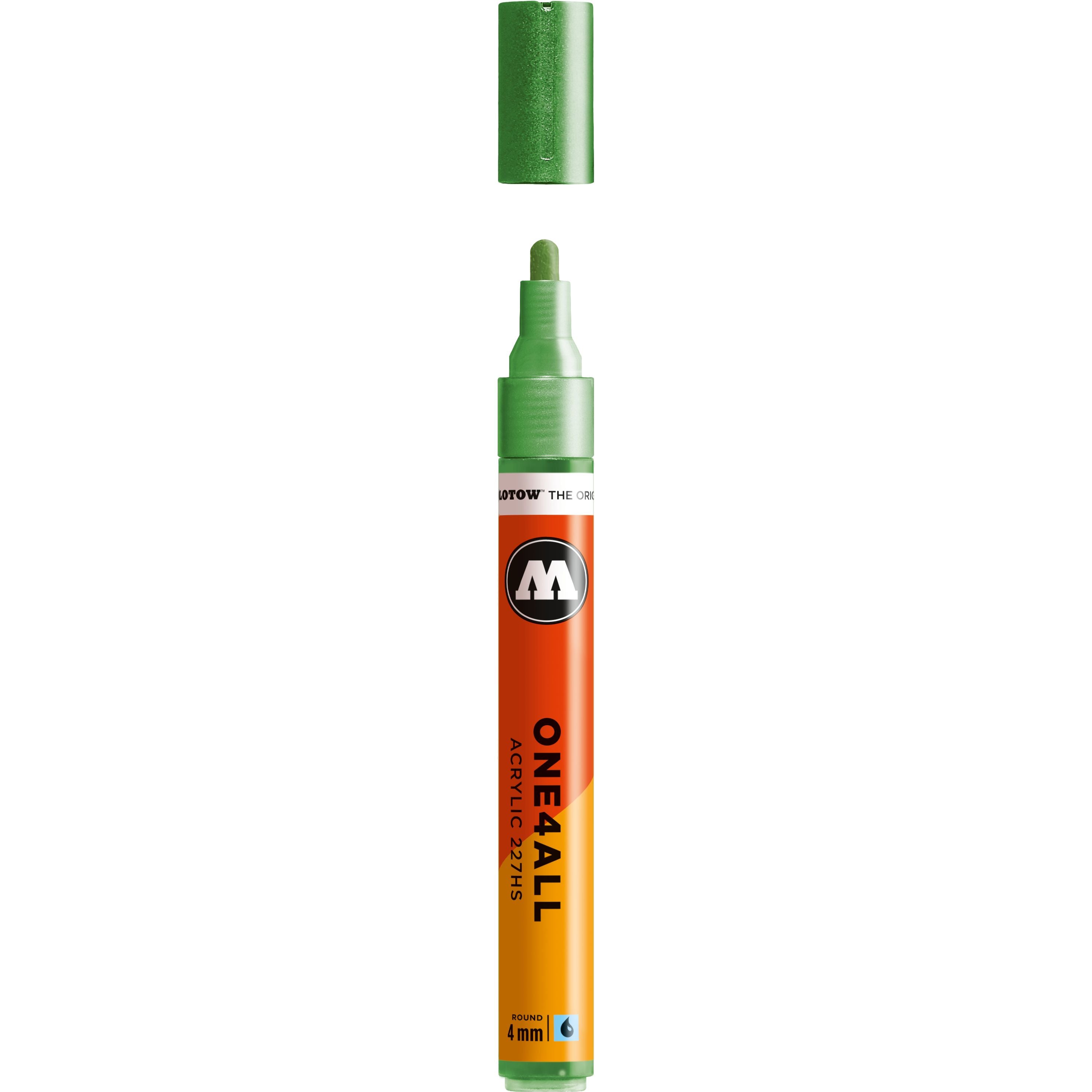 Molotow One4All Paint Marker #226 Metallic Light Green