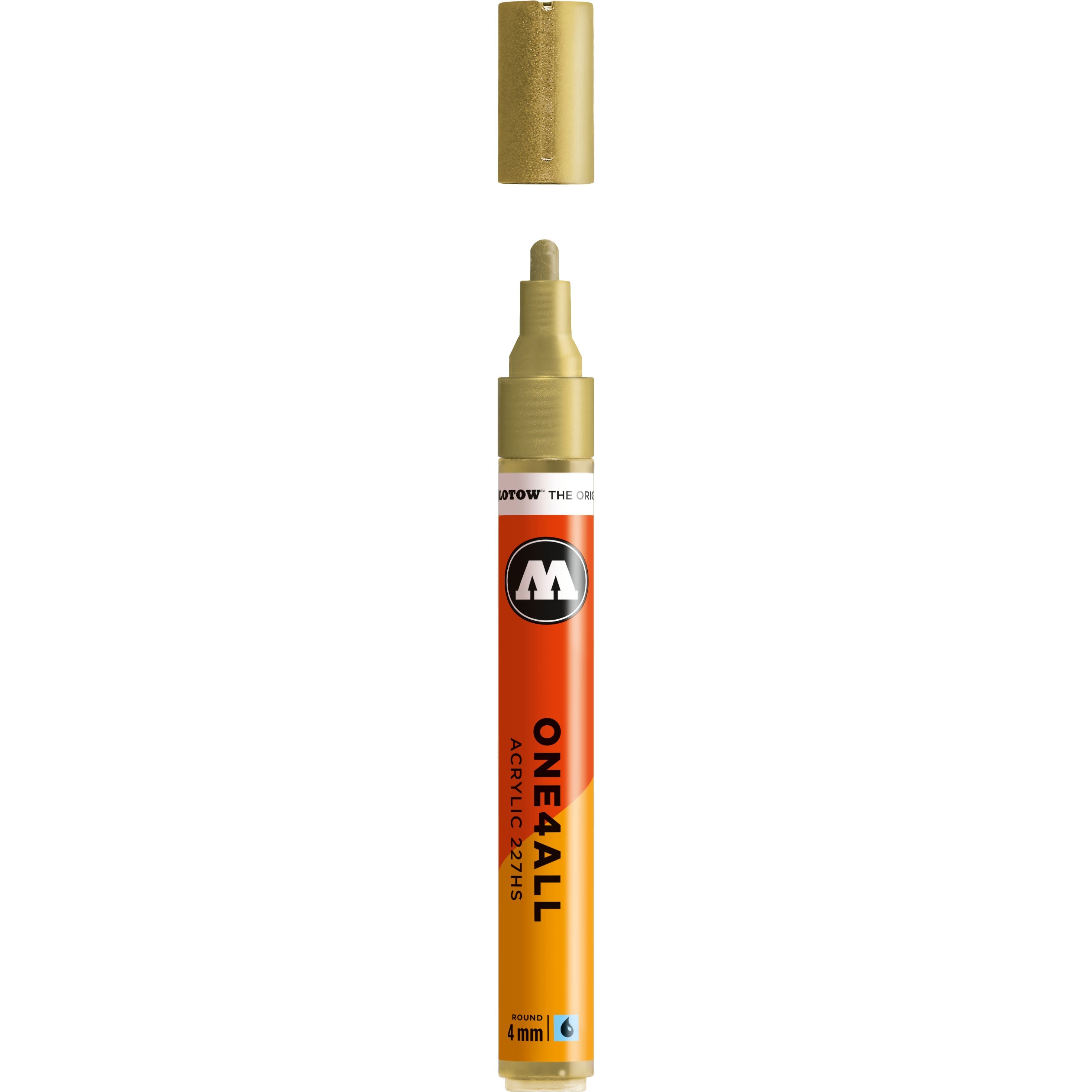 Molotow One4All Paint Marker #228 Metallic Gold