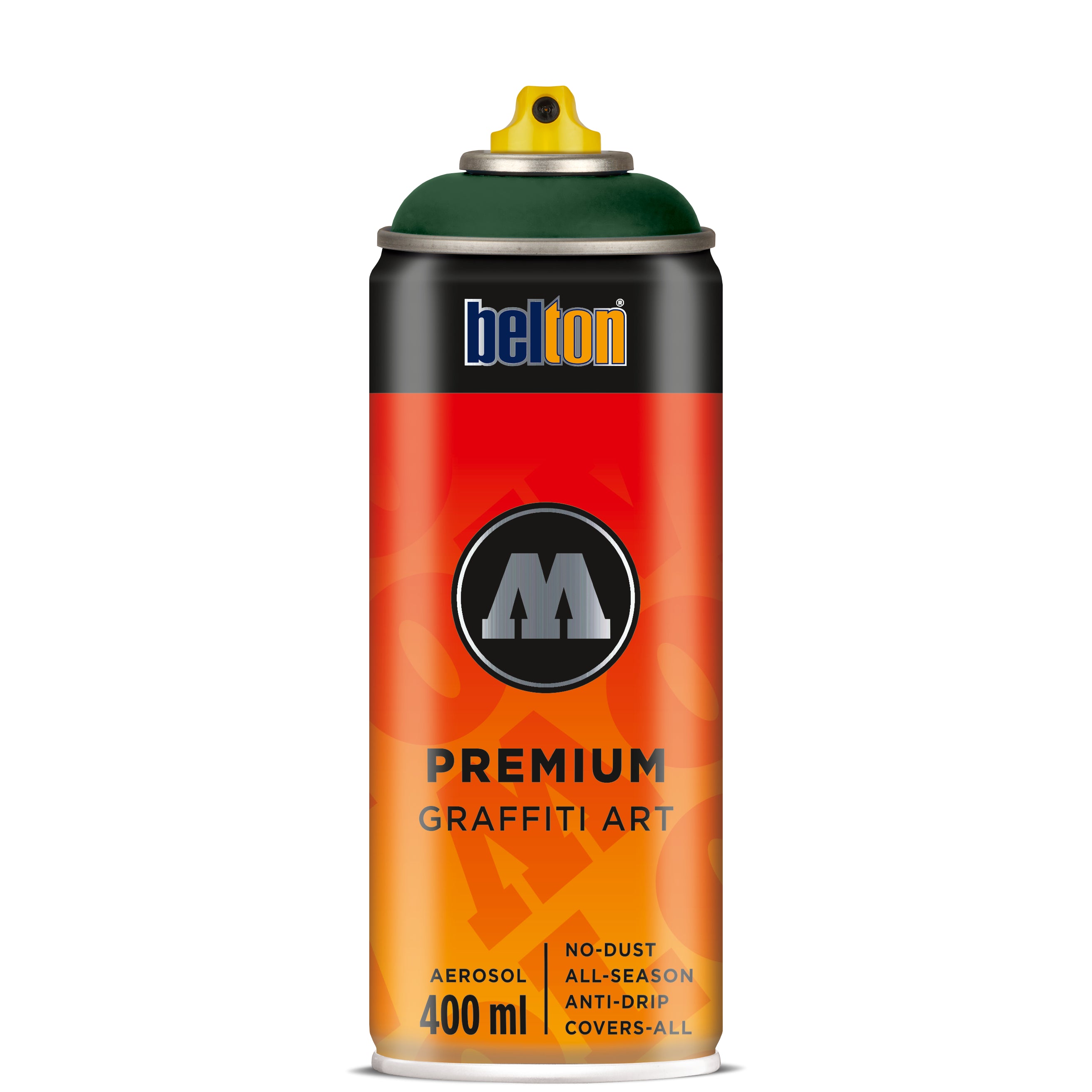 Molotow Belton Spray Paint #135 Black Forest Green