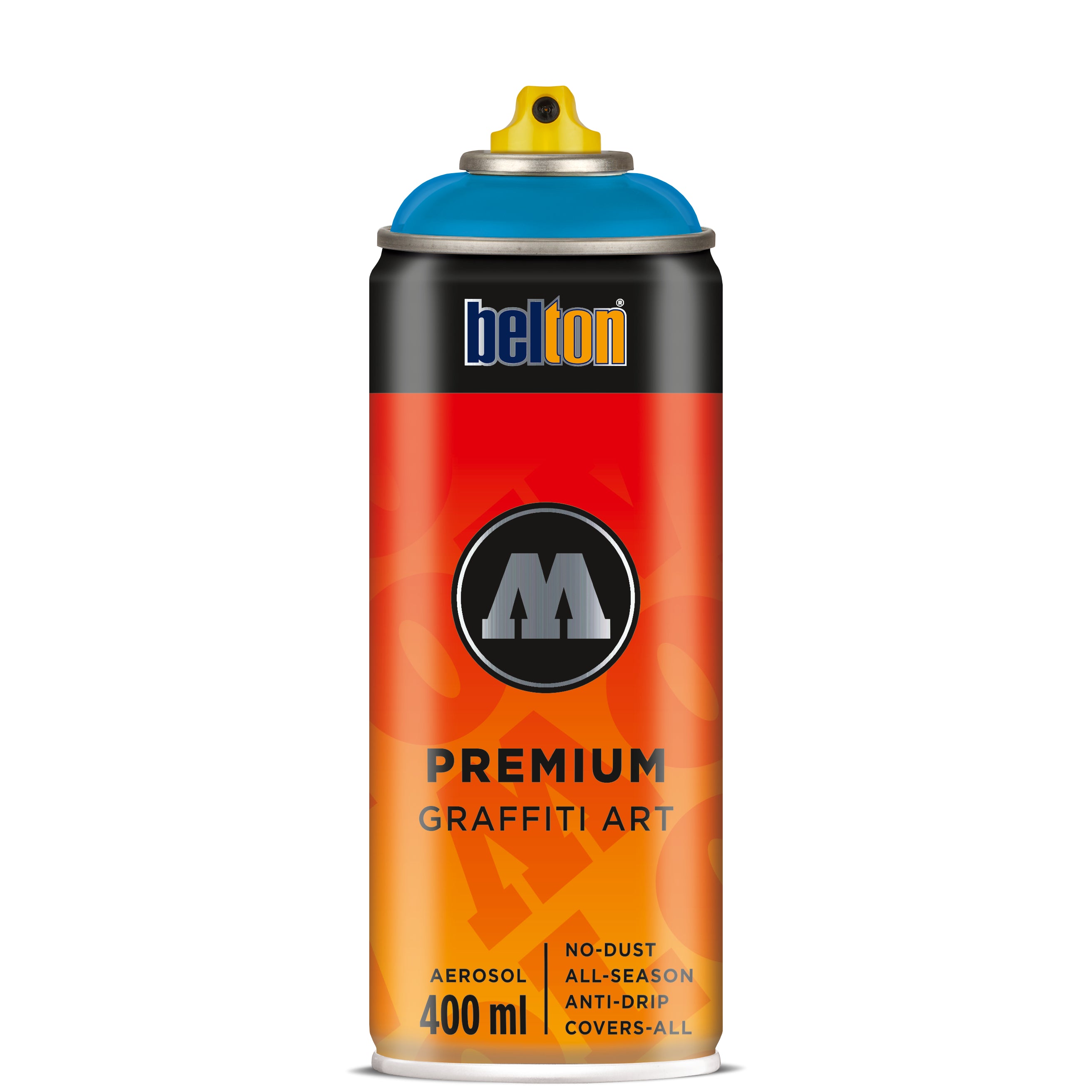 Molotow Belton Spray Paint #243 Shock Blue Transparent