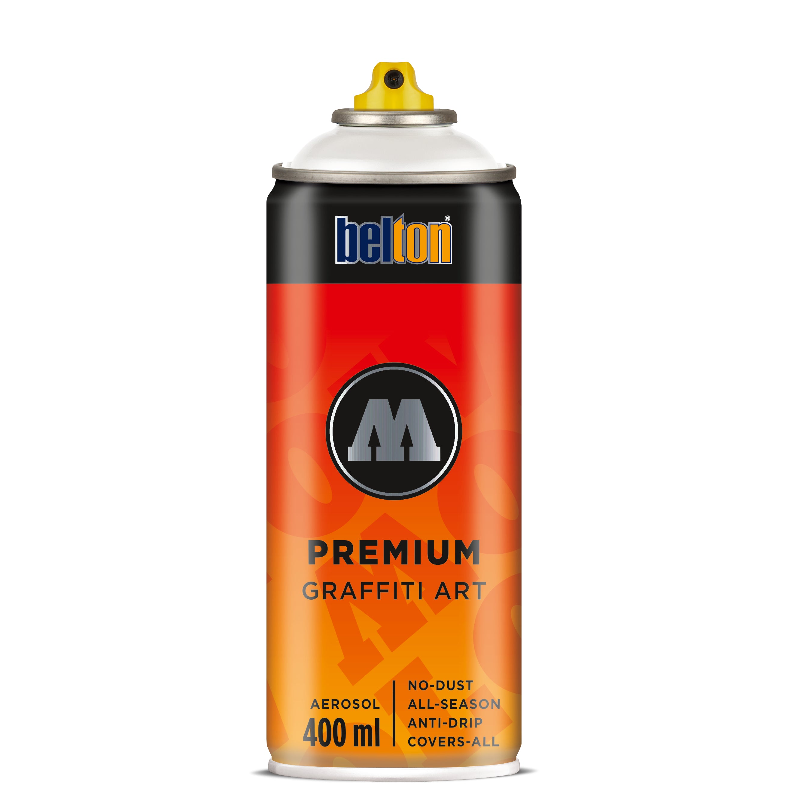 Molotow Belton Spray Paint #251 Signal White Transparent