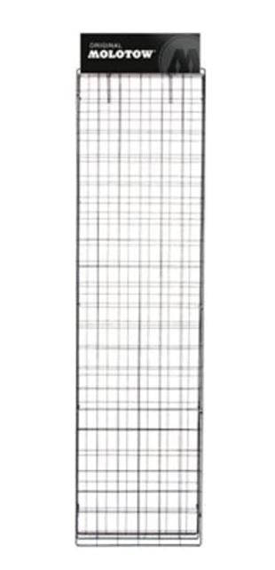 MOLOTOW SPRAY PAINT RACK HOLDS 132 CANS