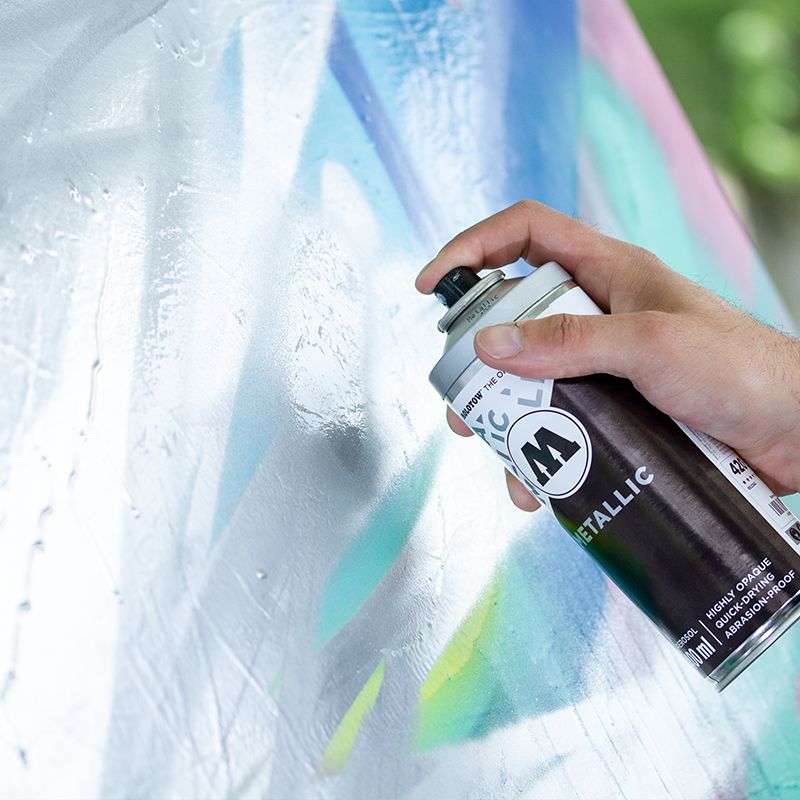 Molotow Urban FineArt Spray Paint #416 Chrome 400ml