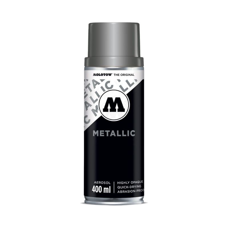 Molotow Urban FineArt Spray Paint #420 Metallic Silver 400ml