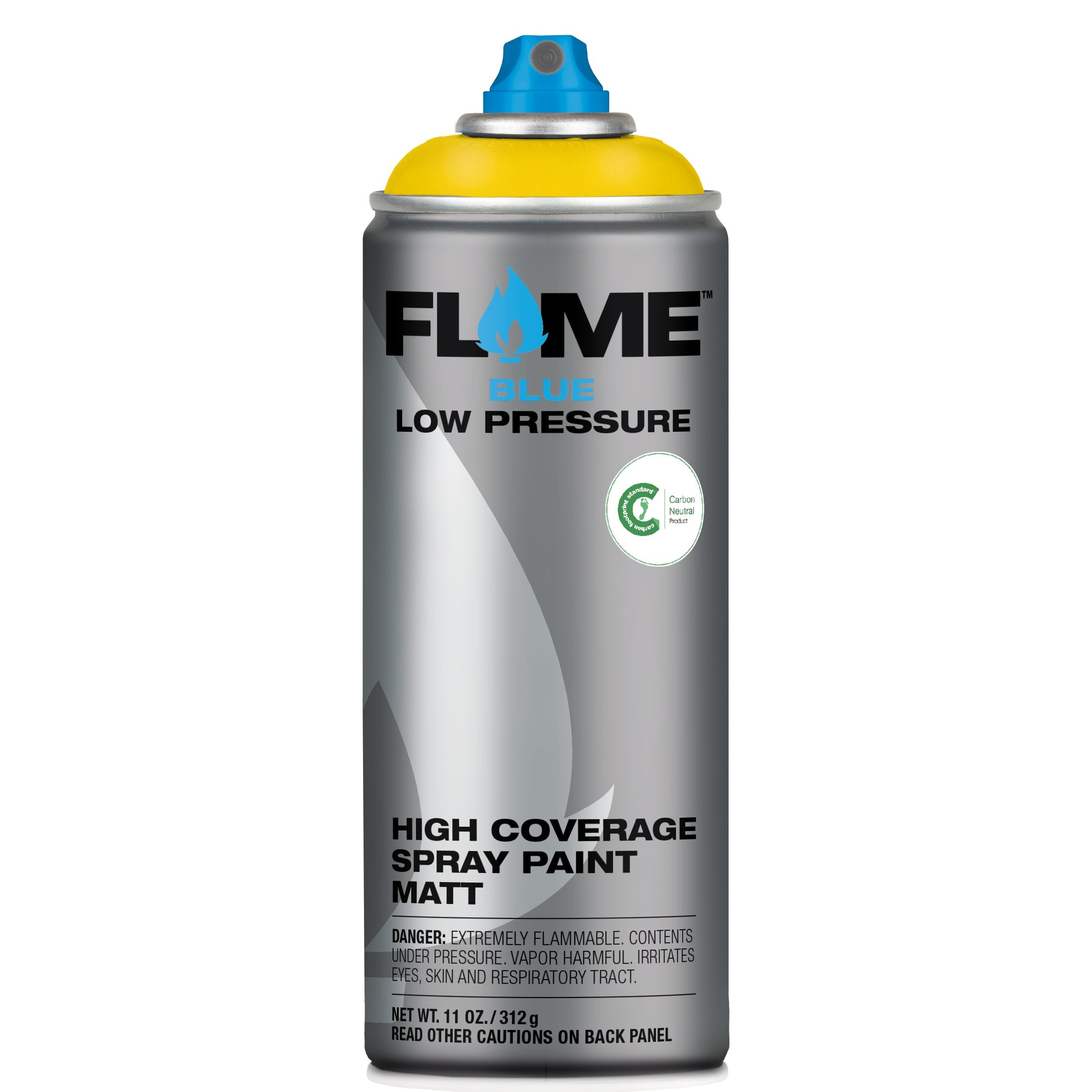 Molotow Flame Blue Spray Paint #106 Signal Yellow
