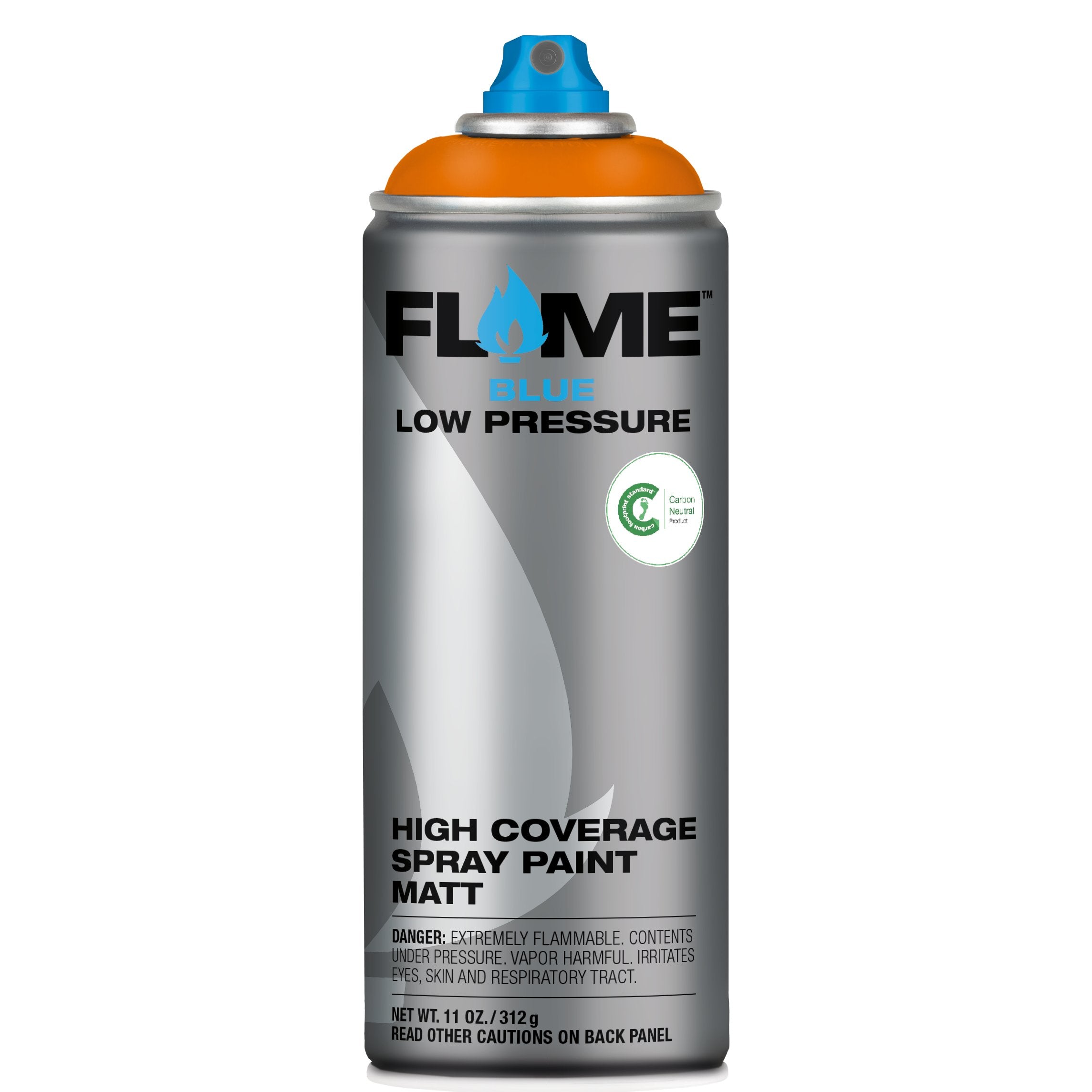 Molotow Flame Blue Spray Paint #204 Light Orange
