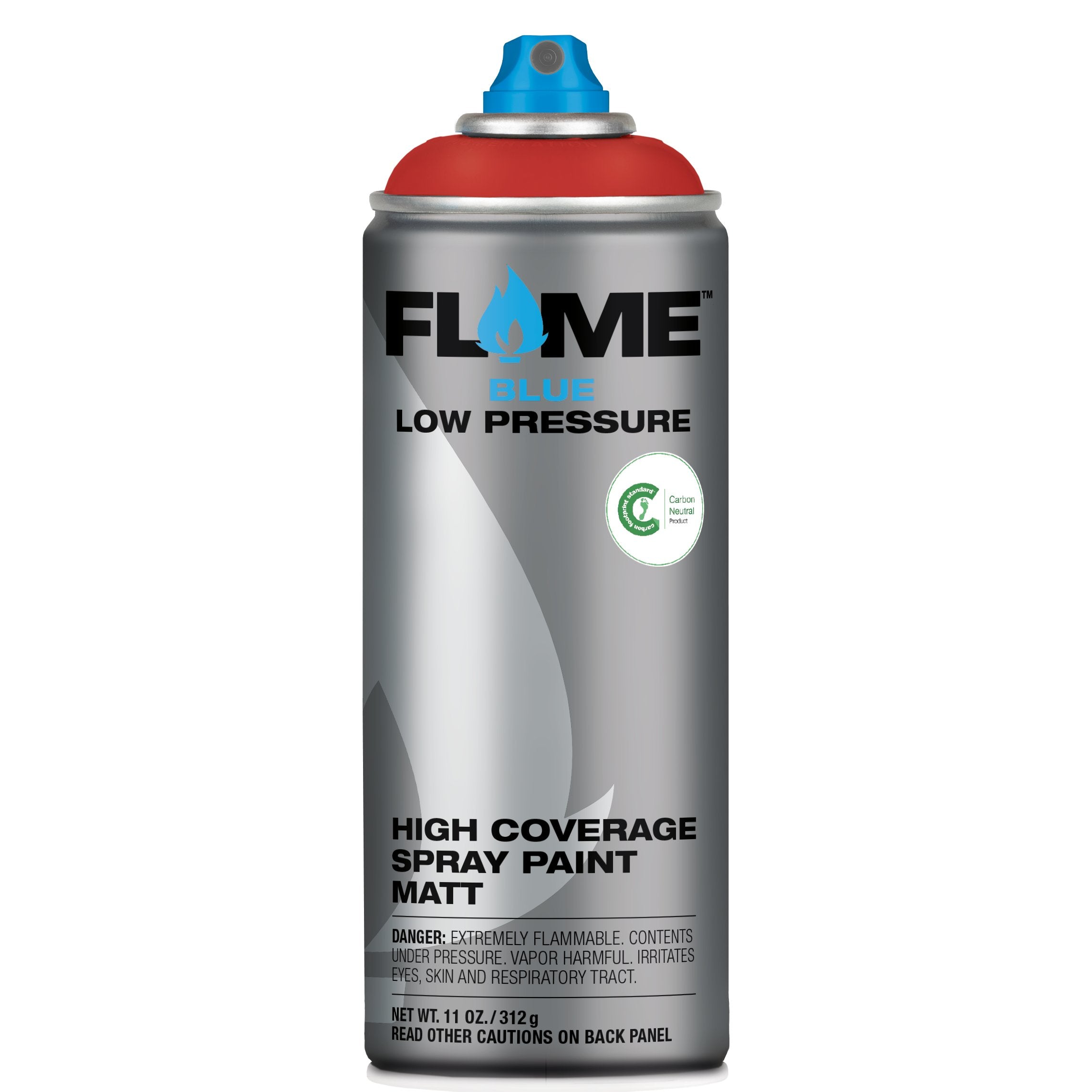 Molotow Flame Blue Spray Paint #312 Fire Red