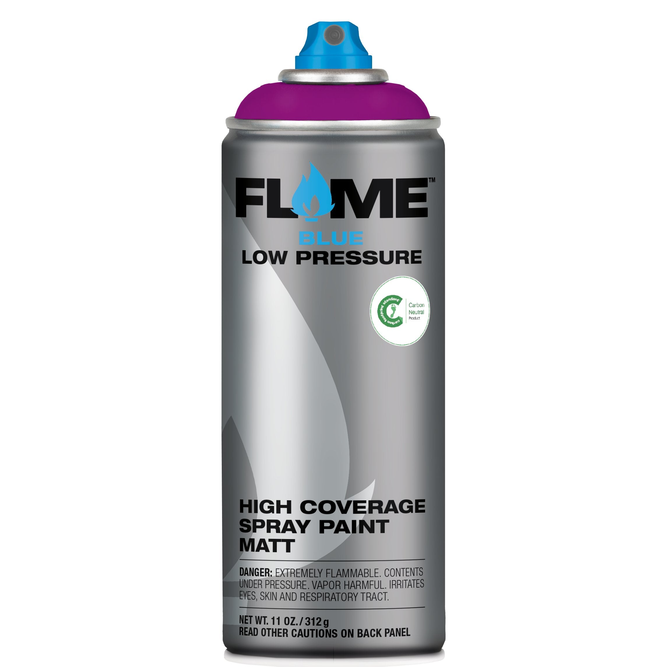 Molotow Flame Blue Spray Paint #404 Traffic Purple