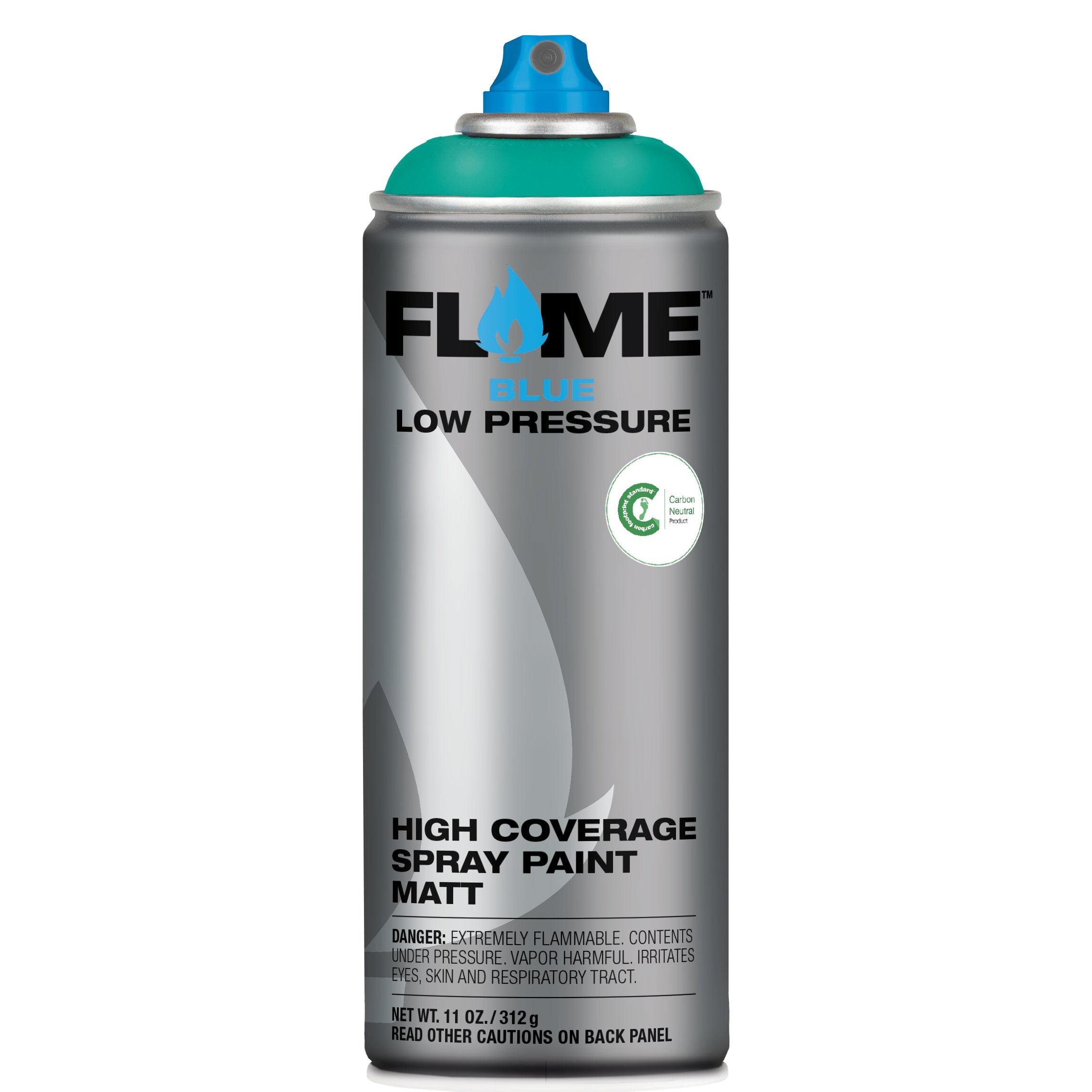 Molotow Flame Blue Spray Paint #604 Lagoon Blue