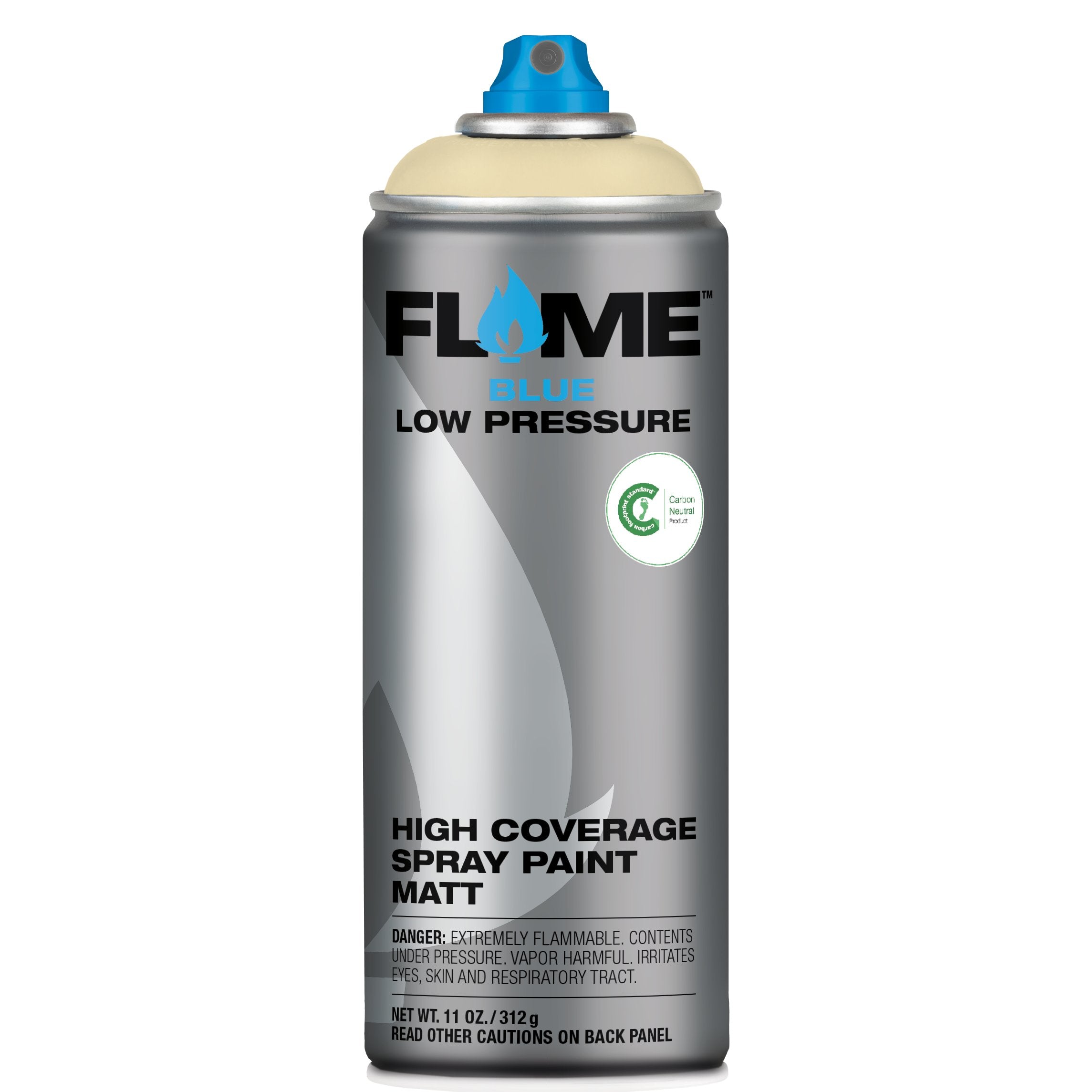 Molotow Flame Blue Spray Paint #702 Ivory Light