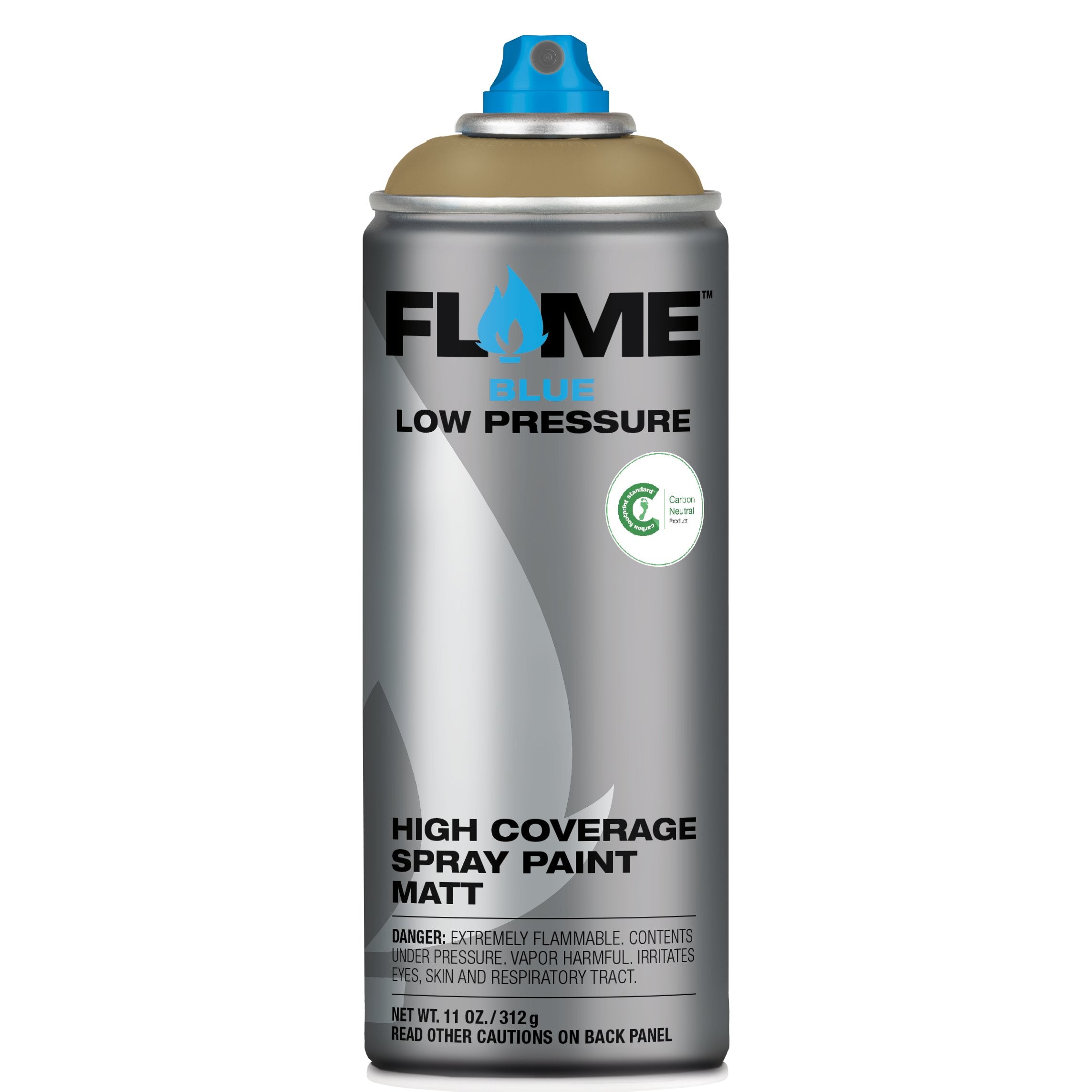 Molotow Flame Blue Spray Paint #734 Grey Beige