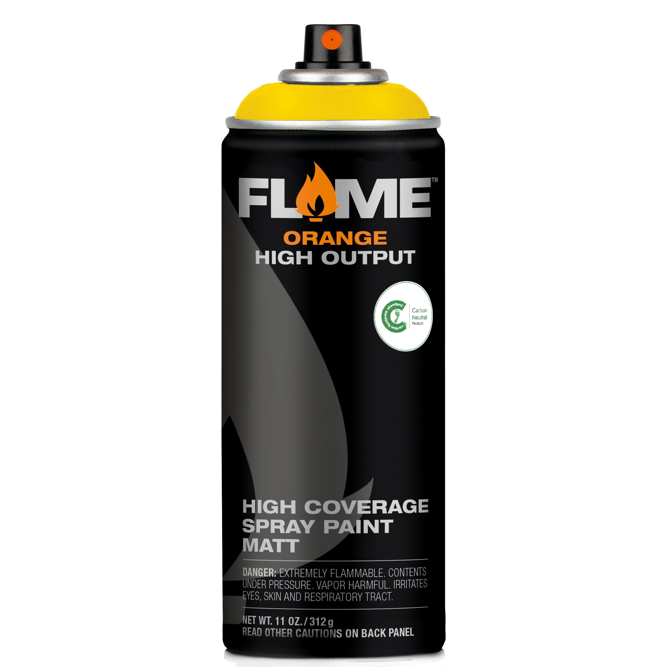 Molotow Flame Orange Spray Paint #106 Signal Yellow