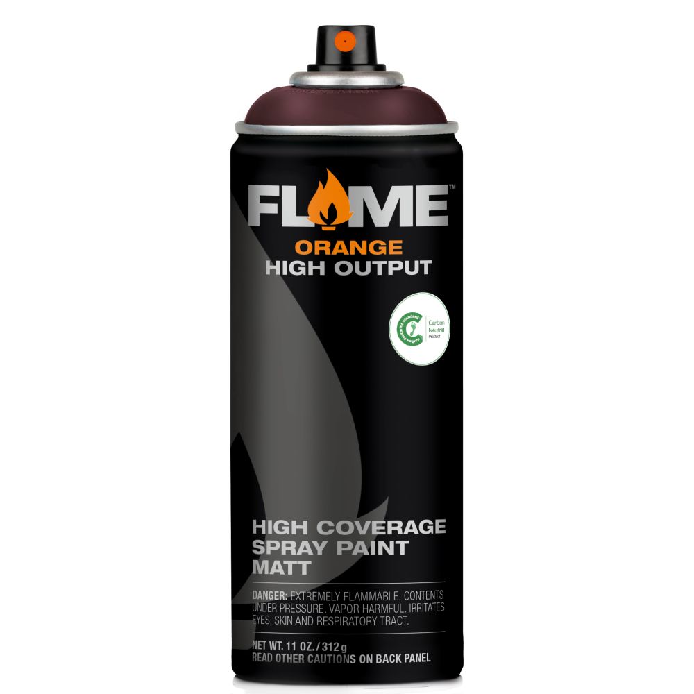 FLAME ORANGE SPRAY PAINT #322 AUBERGINE