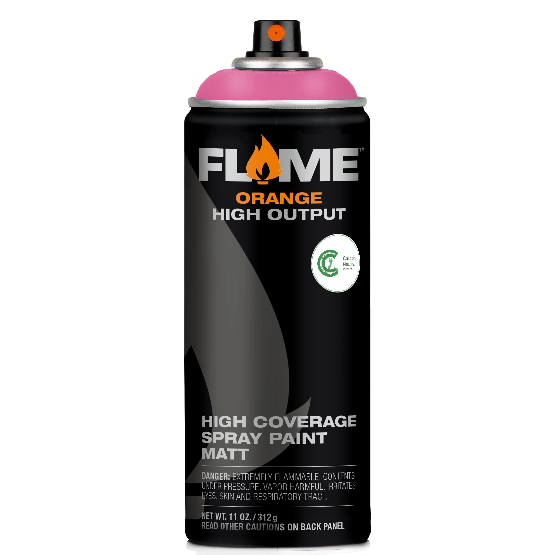 MOLOTOW FLAME ORANGE SPRAY PAINT #400 ERICA VIOLET