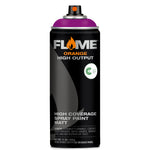 Flame Orange Spray Paint #404 Traffic Purple