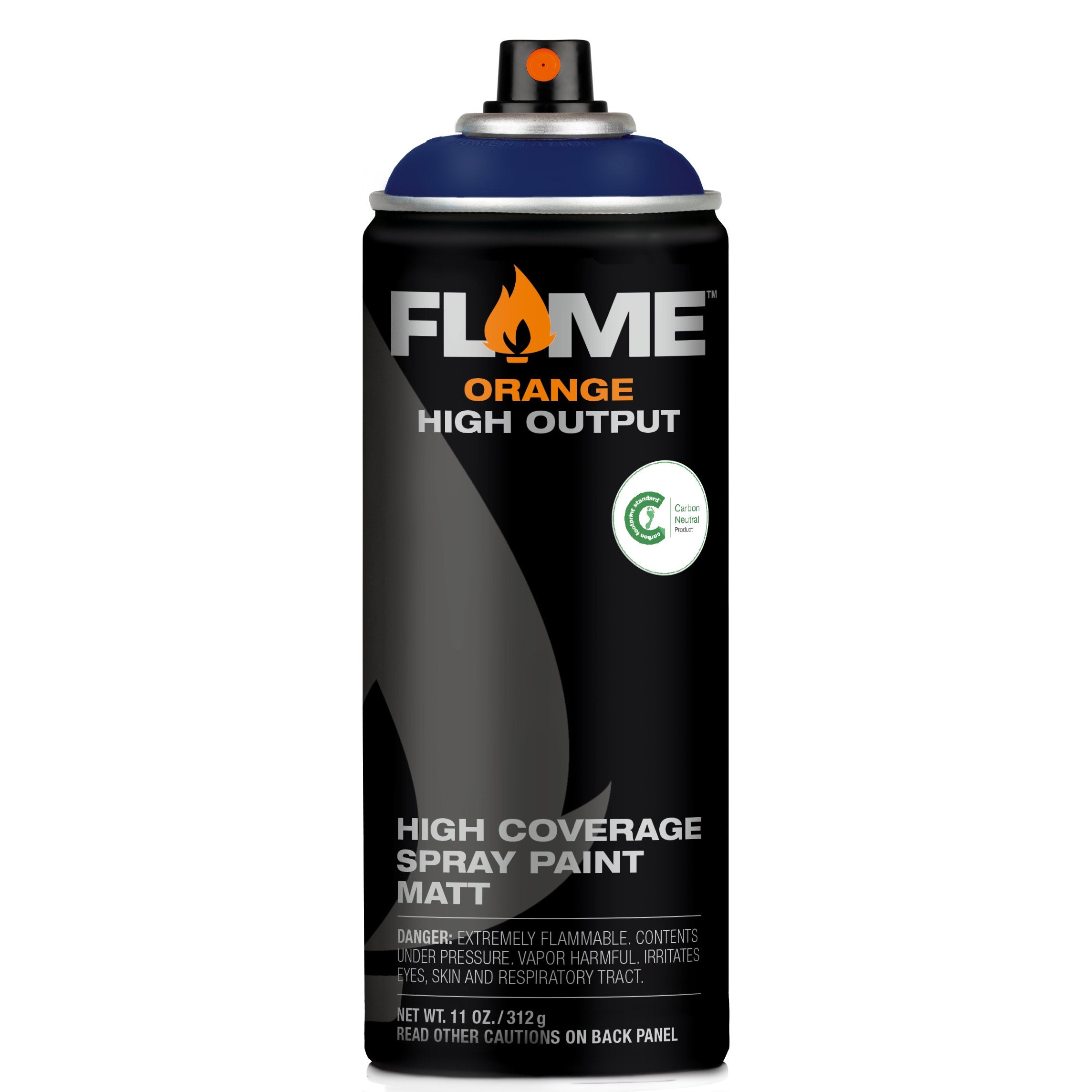 Flame Orange Spray Paint #515 Ultramarine Blue