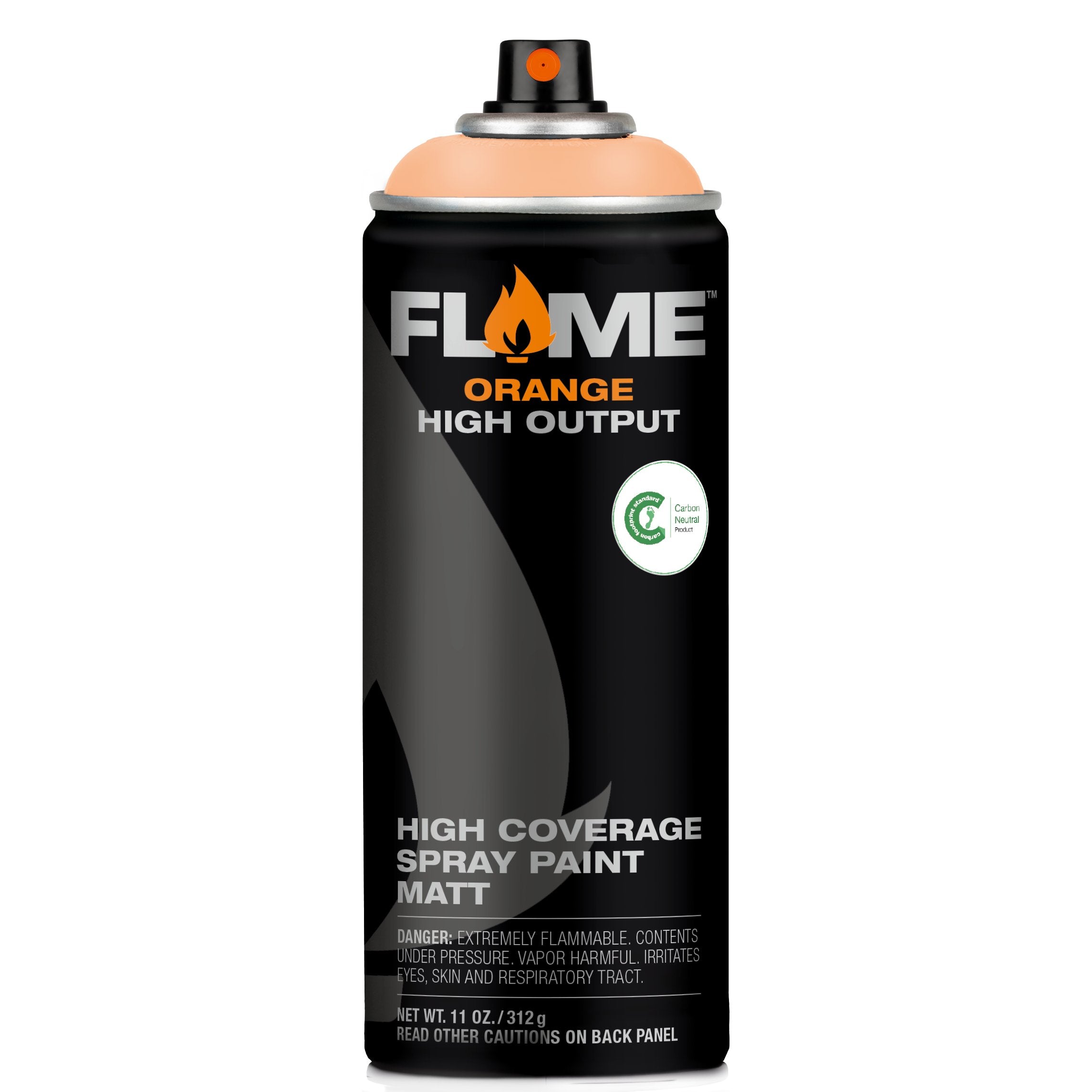 Flame Orange Spray Paint #198 Peach Middle