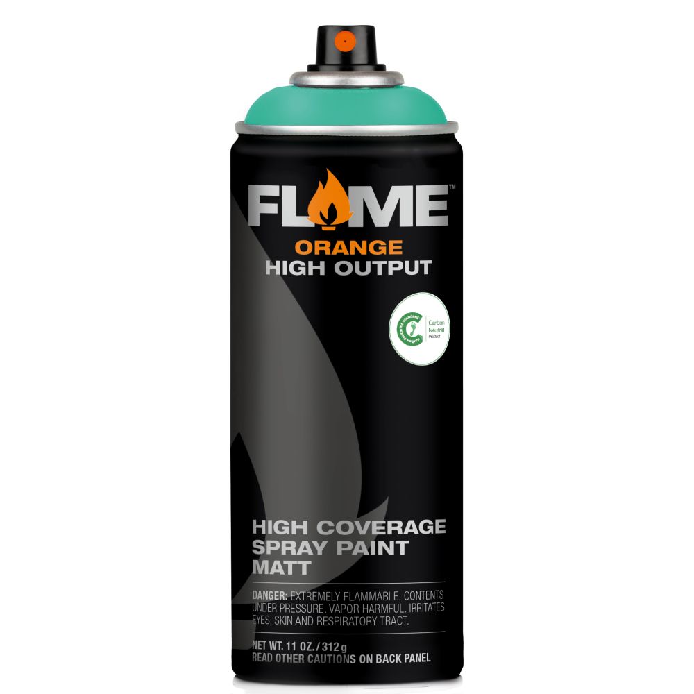 FLAME ORANGE SPRAY PAINT #601 CRAZY RIVIERA