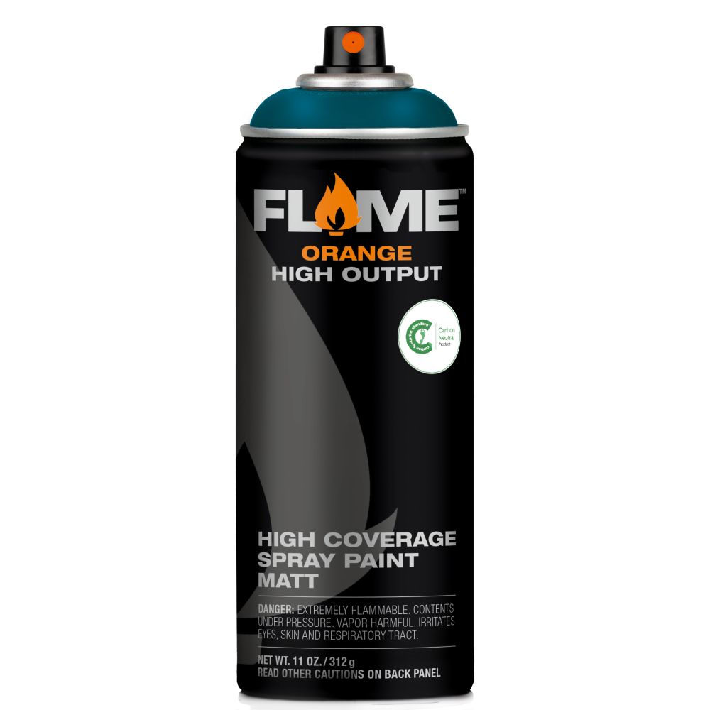 FLAME ORANGE SPRAY PAINT #618 AQUA