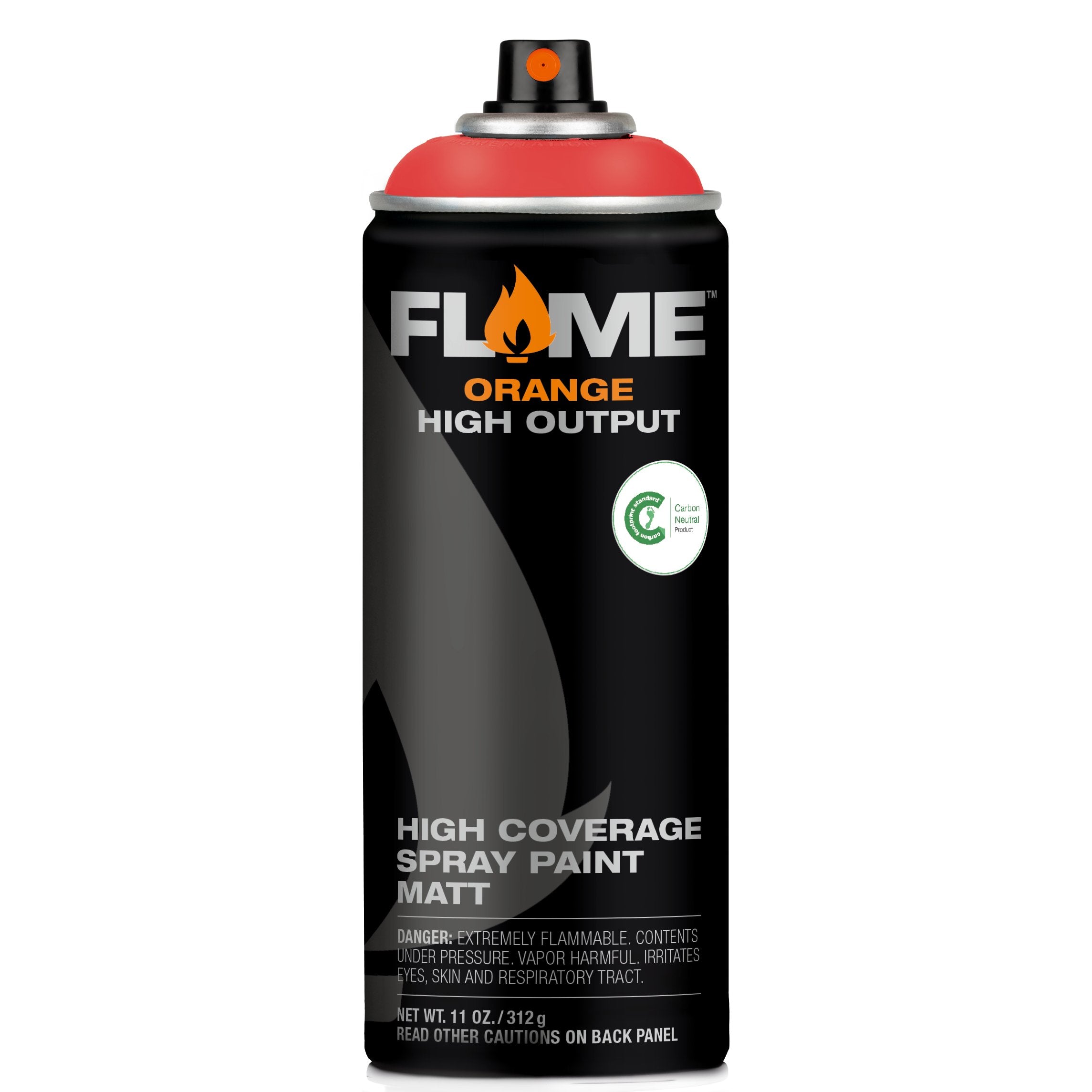 Flame Orange Spray Paint #305 Coral Red