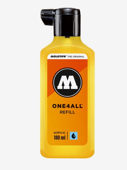 Molotow One4All Paint Refill #006 Zinc Yellow 180ml