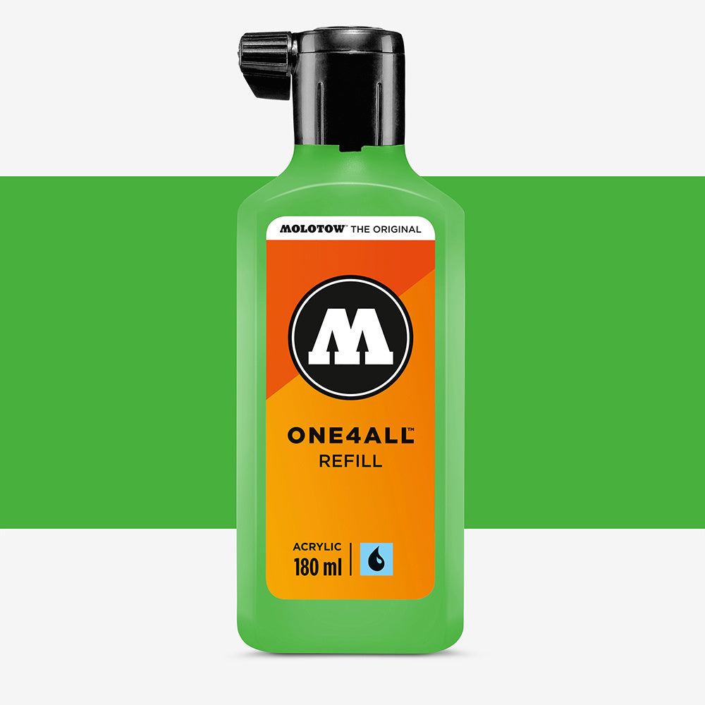 Molotow One4All Paint Refill #222 Kacao77 Universe Green