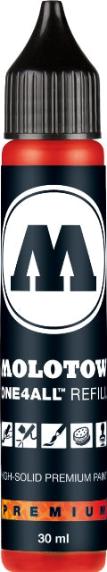 Molotow One4All Paint Refill #013 Traffic Red 30ml