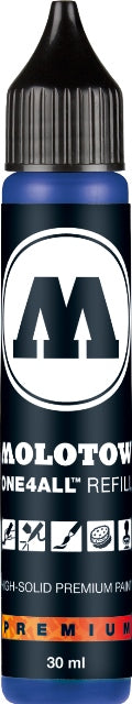 Molotow One4All Paint Refill #204 True Blue 30ml